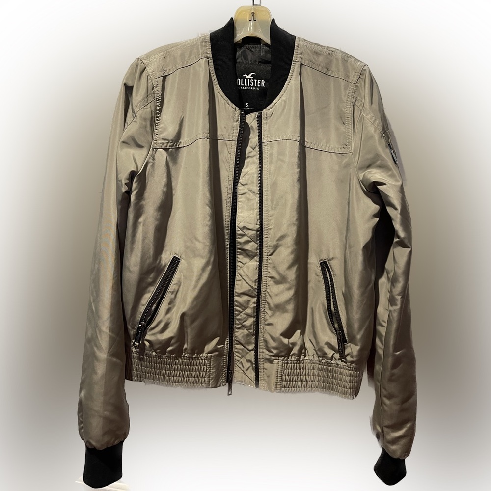 Hollister army green jacket